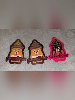 Scooters Coffee sticker Set Of 3 **Licious SET Caramel & Fudge